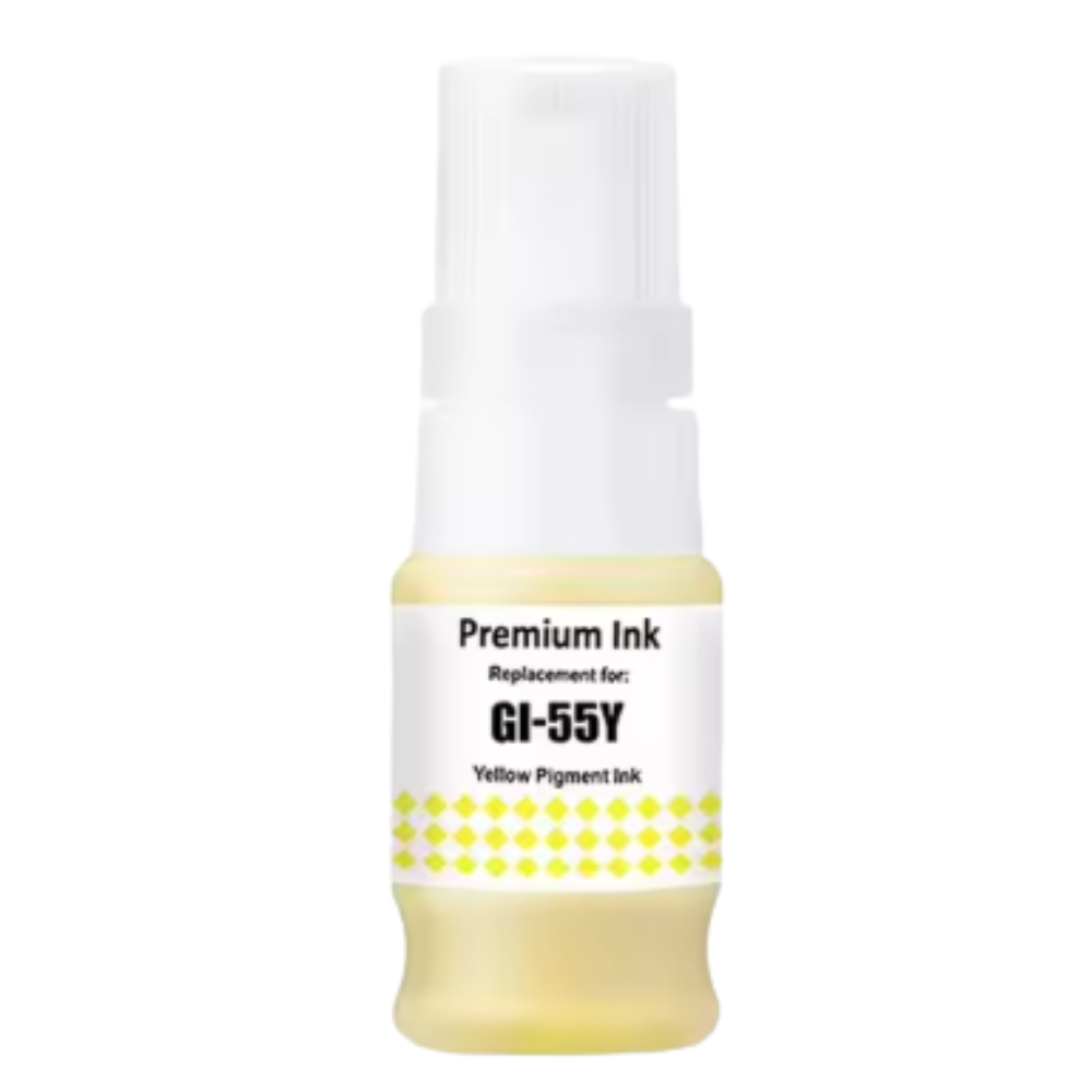 Canon GI-55 gul refill 70 ml – C040030 – alternativ