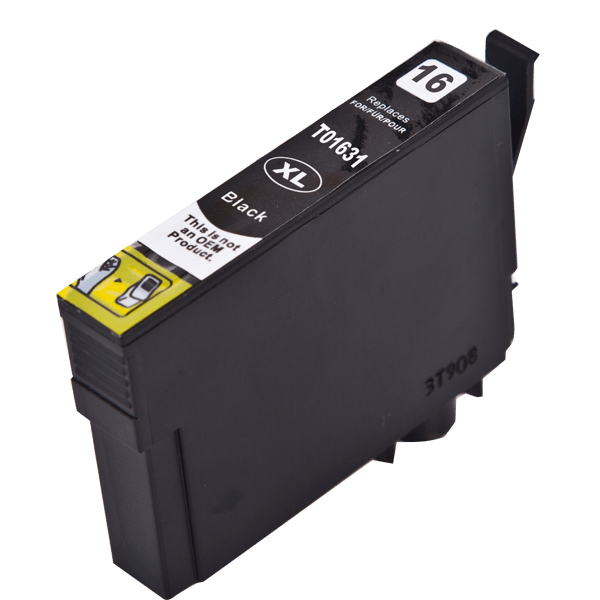 Epson 16XL sort printerpatron 15 ml C13T16314012 – alternativ