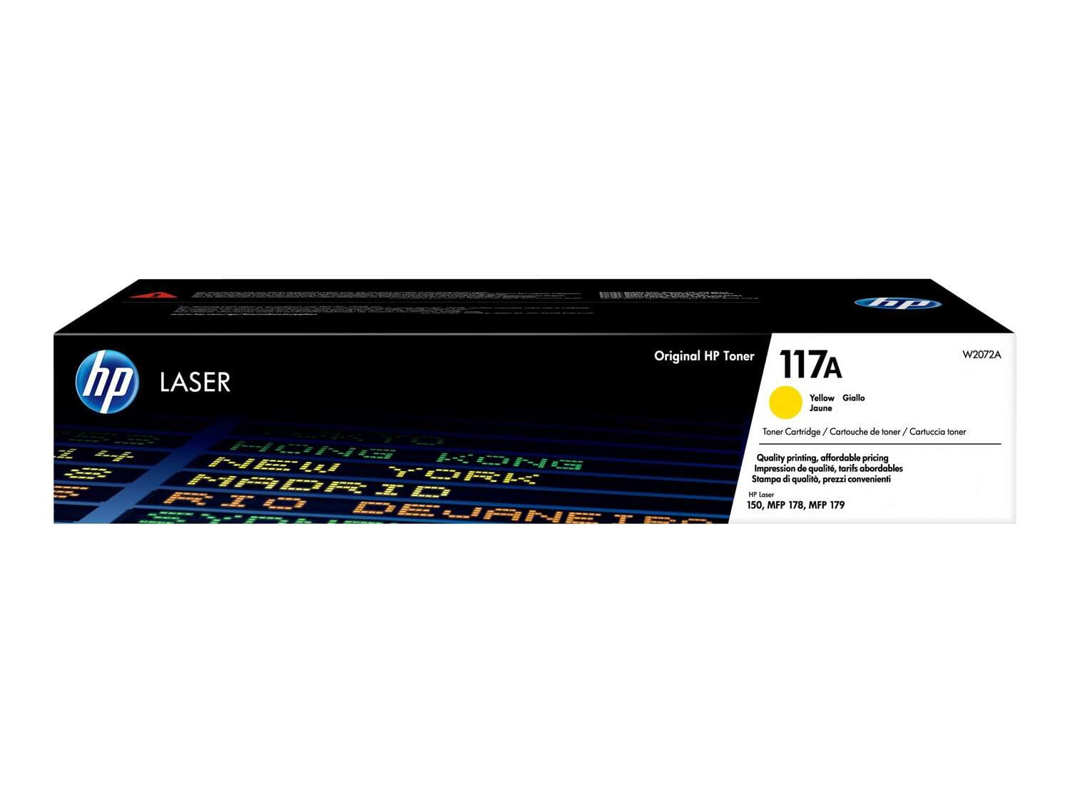 HP 117A Gul 700 sider Toner W2072A