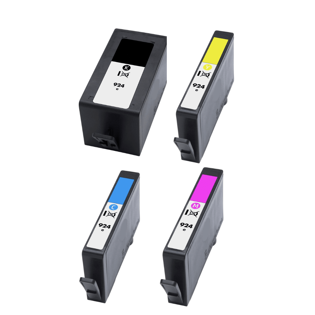 Pakke sæt HP 937e – 4 farver BK-C-M-Y – alternativ – 136 ml